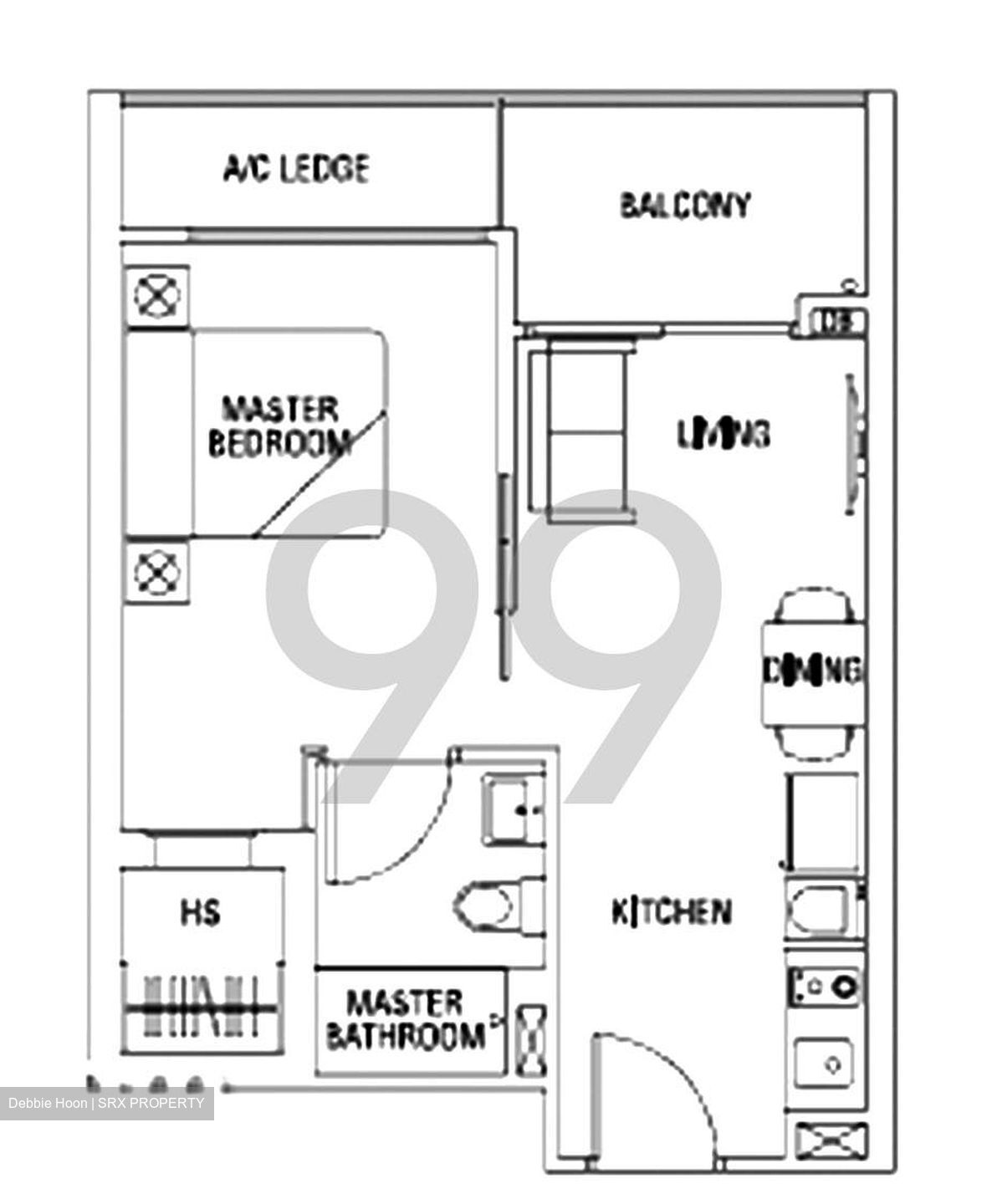 The Vue (D19), Apartment #345363471